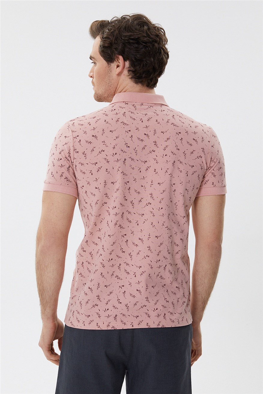Lee Cooper Erkek T-Shirt 222 LCM 242050 Gül Kurusu