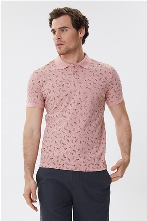 Lee Cooper Erkek T-Shirt 222 LCM 242050 Gül Kurusu