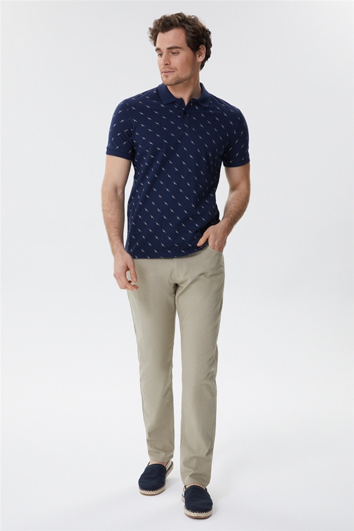 Lee Cooper Erkek T-Shirt 222 LCM 242052 A.Lacivert