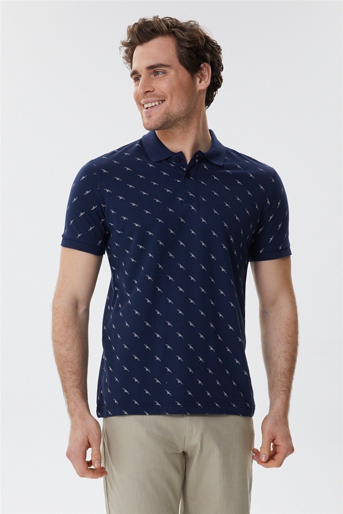 Lee Cooper Erkek T-Shirt 222 LCM 242052 A.Lacivert