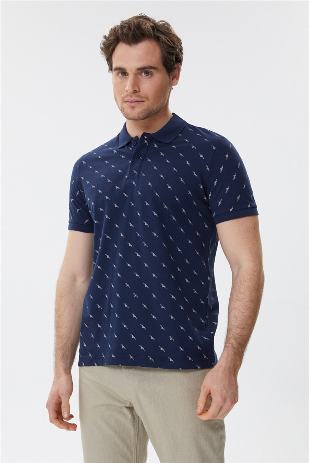Lee Cooper Erkek T-Shirt 222 LCM 242052 A.Lacivert