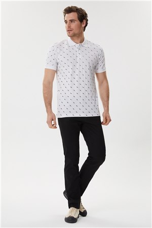 Lee Cooper Erkek T-Shirt 222 LCM 242052 Beyaz