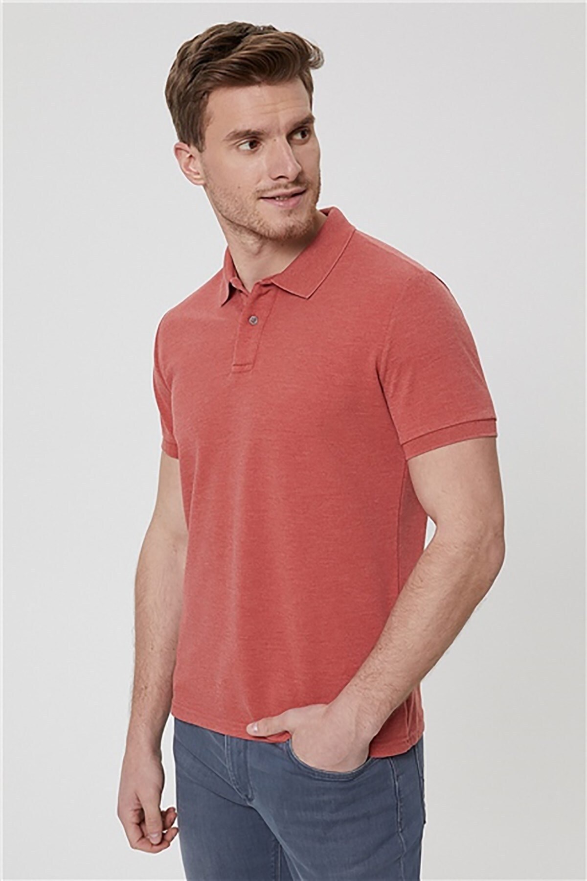 Lee Cooper Erkek T-Shirt 222 LCM 242056 K. Mercan