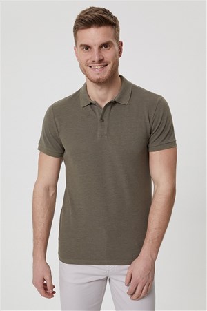 Lee Cooper Erkek T-Shirt 222 LCM 242056 Haki