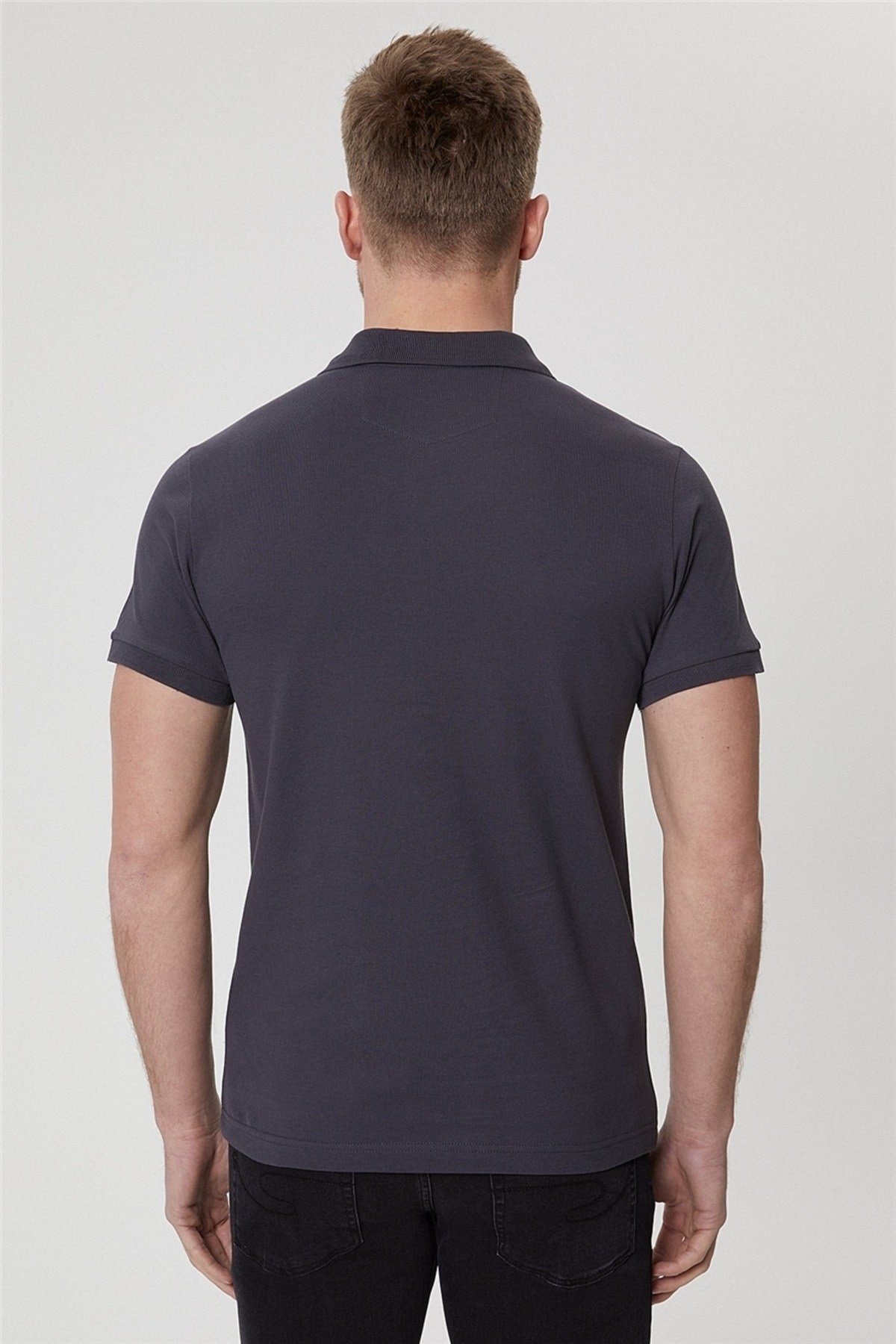 Lee Cooper Erkek T-Shirt 222 LCM 242057 Antrasit