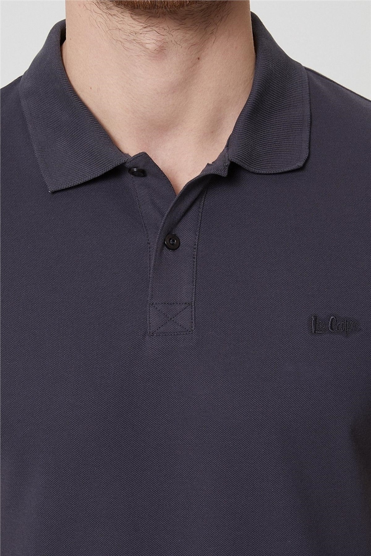 Lee Cooper Erkek T-Shirt 222 LCM 242057 Antrasit