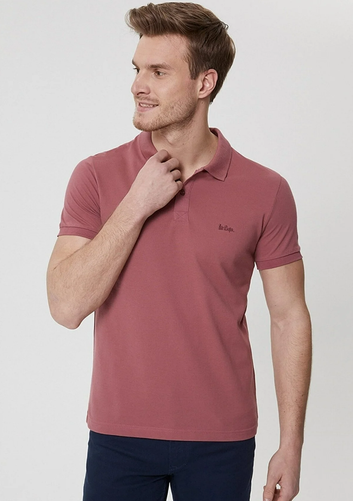 Lee Cooper Erkek T-Shirt 222 LCM 242057 Gül Kurusu