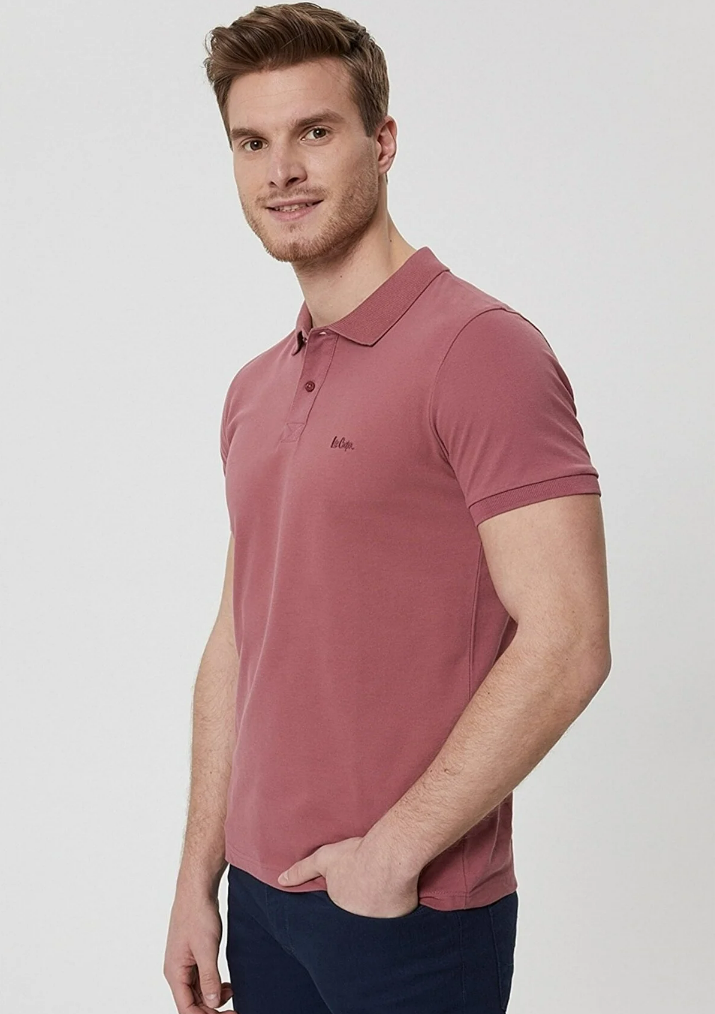 Lee Cooper Erkek T-Shirt 222 LCM 242057 Gül Kurusu