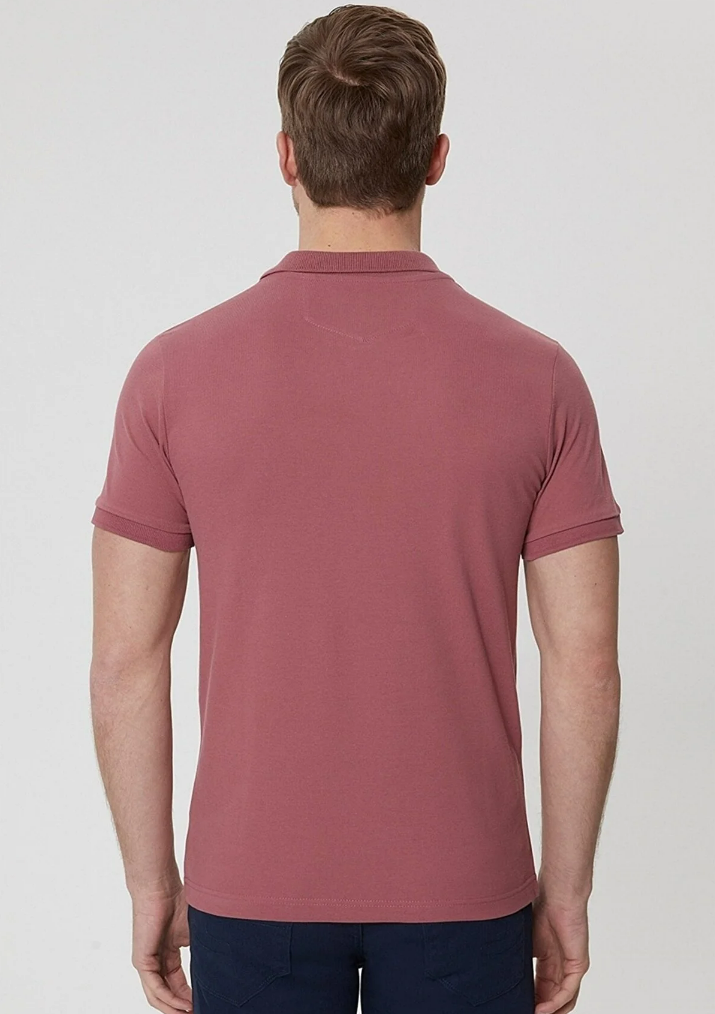 Lee Cooper Erkek T-Shirt 222 LCM 242057 Gül Kurusu