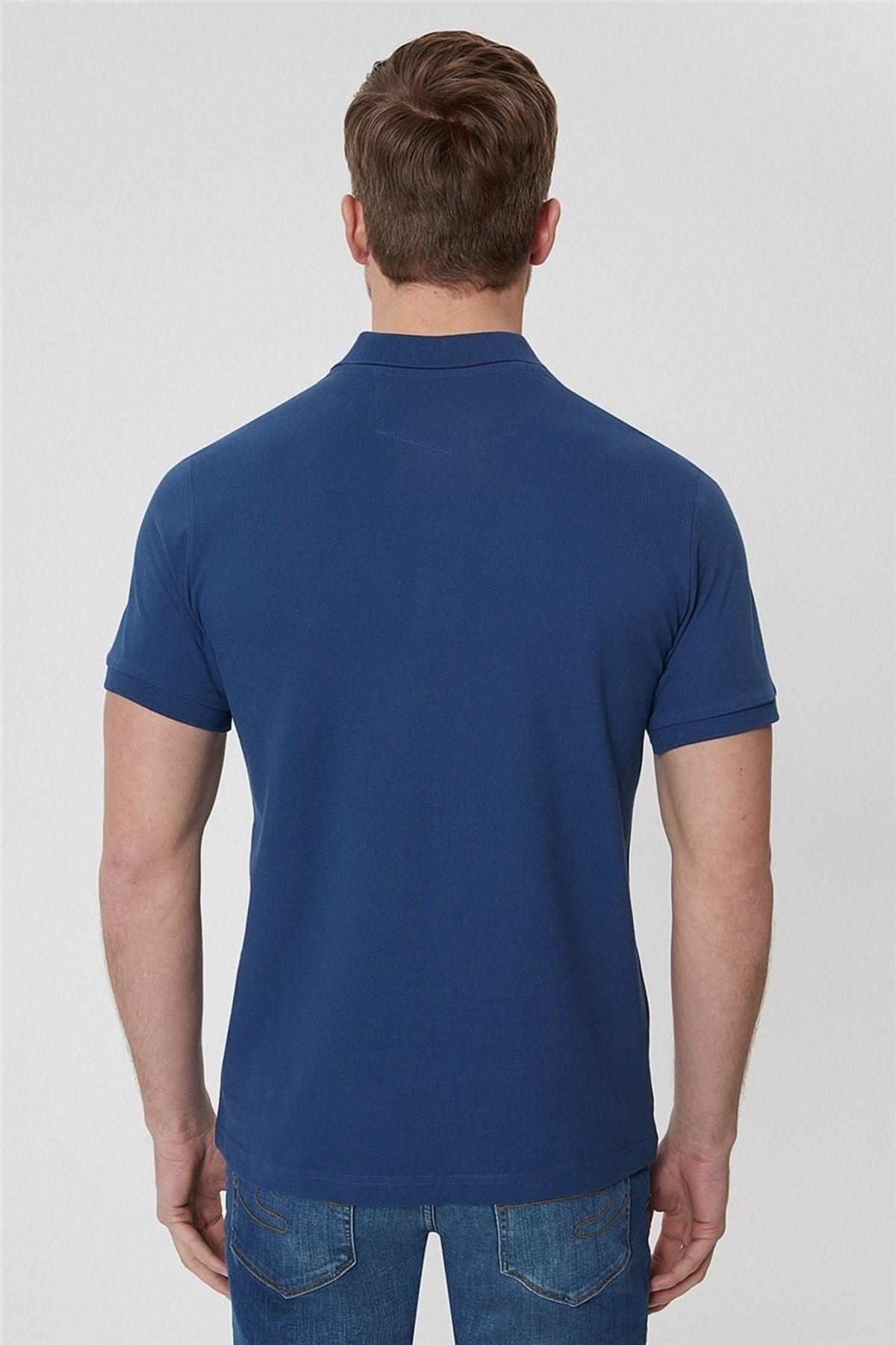 Lee Cooper Erkek T-Shirt 222 LCM 242057 İndigo