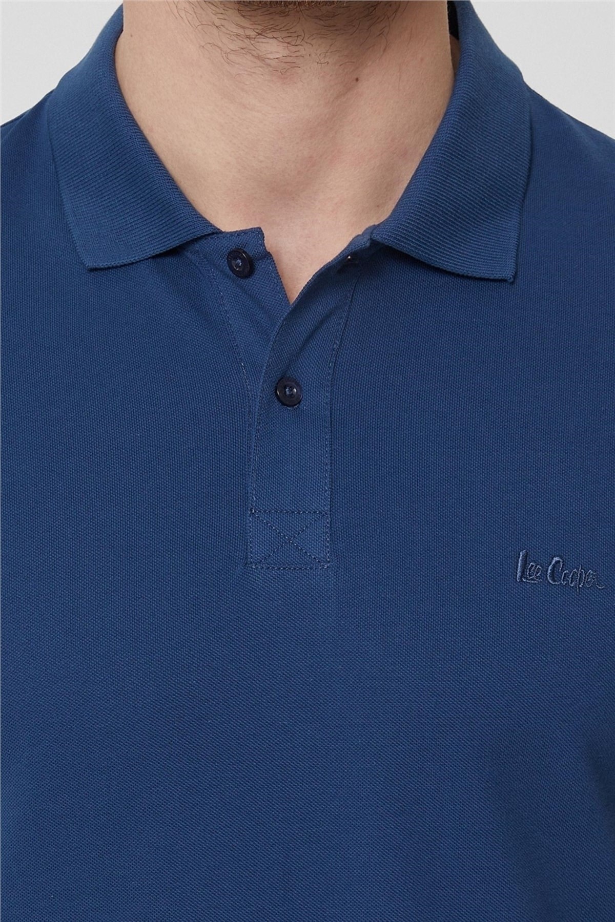 Lee Cooper Erkek T-Shirt 222 LCM 242057 İndigo