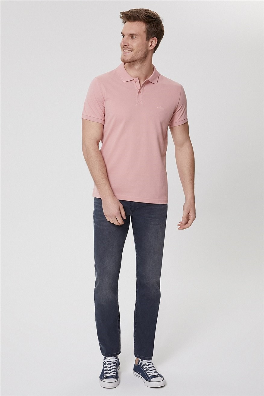 Lee Cooper Erkek T-Shirt 222 LCM 242057 Pembe