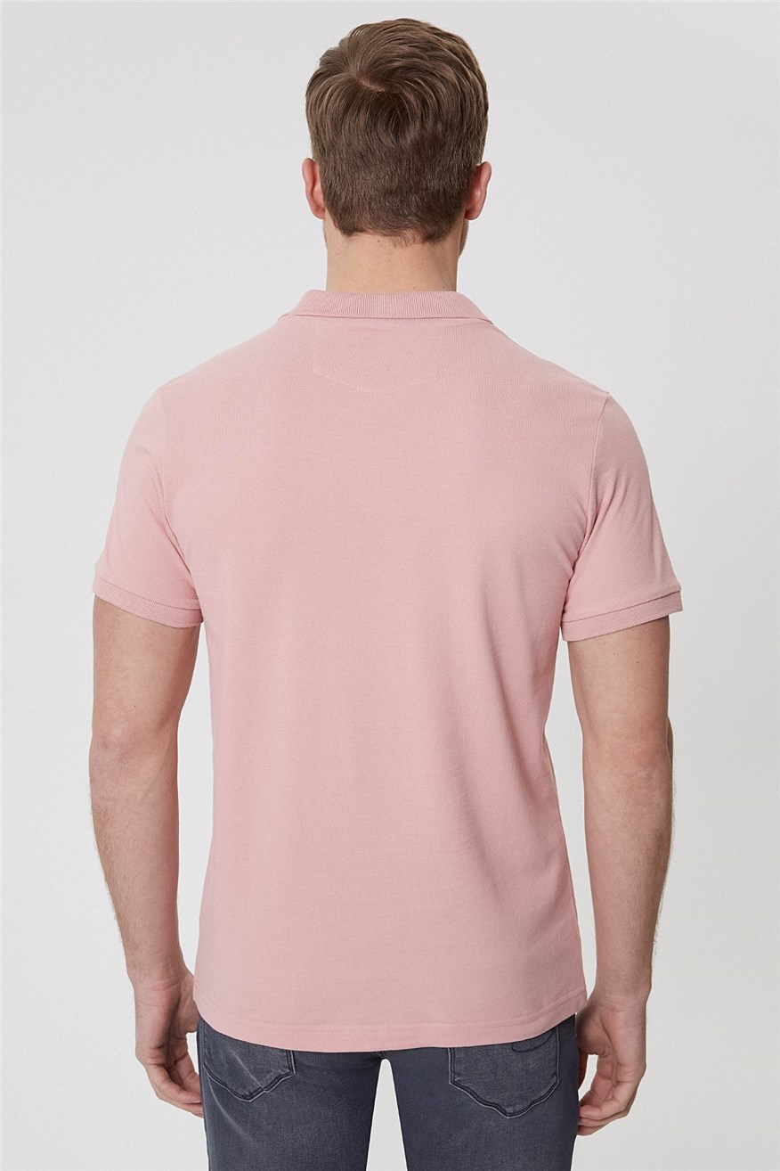 Lee Cooper Erkek T-Shirt 222 LCM 242057 Pembe