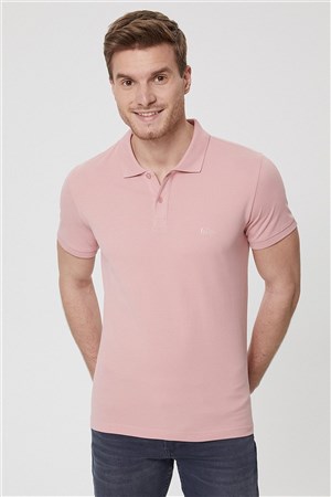 Lee Cooper Erkek T-Shirt 222 LCM 242057 Pembe