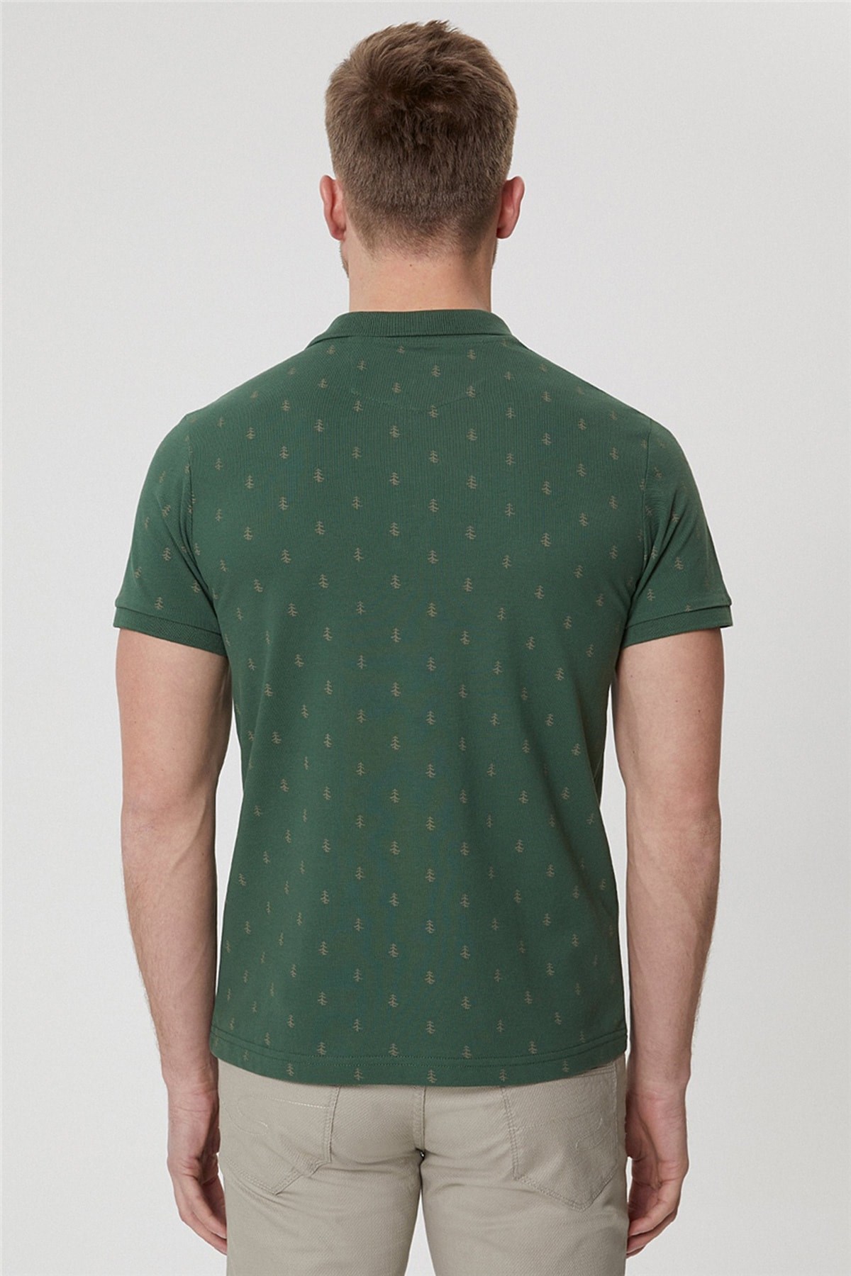 Lee Cooper Erkek T-Shirt 222 LCM 242058 K. Yeşil