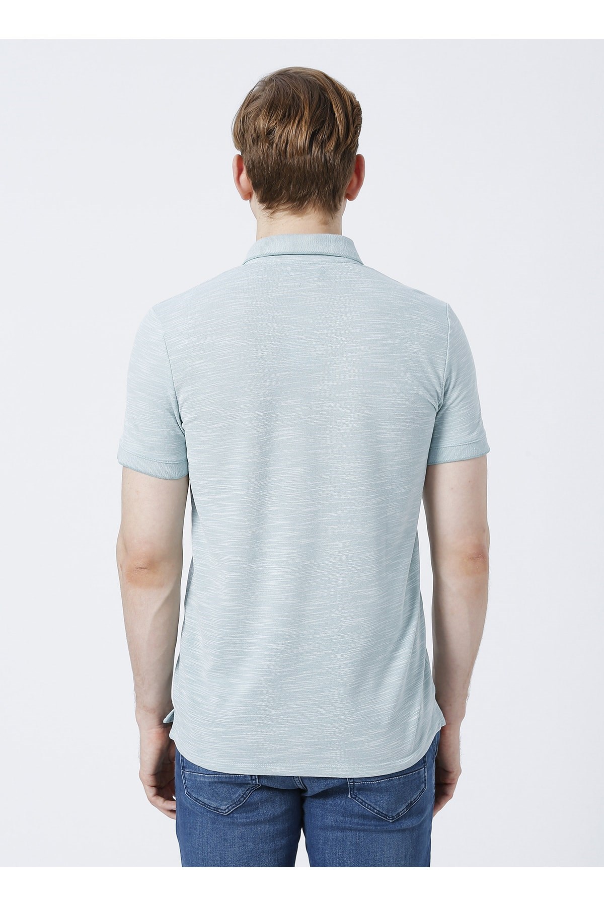 Lee Cooper Erkek T-Shirt 222 LCM 242062 Pastel Yeşili