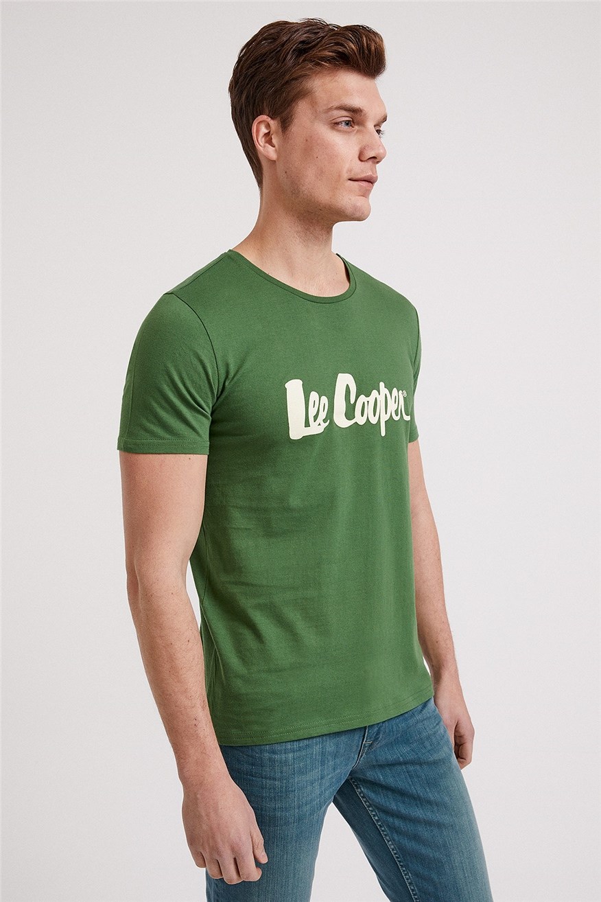 Lee Cooper Erkek T-Shirt 222 LCM 242065 Yeşil