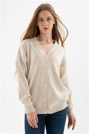 Fashion Friends Kadın Hırka 22K0177K1 Taş