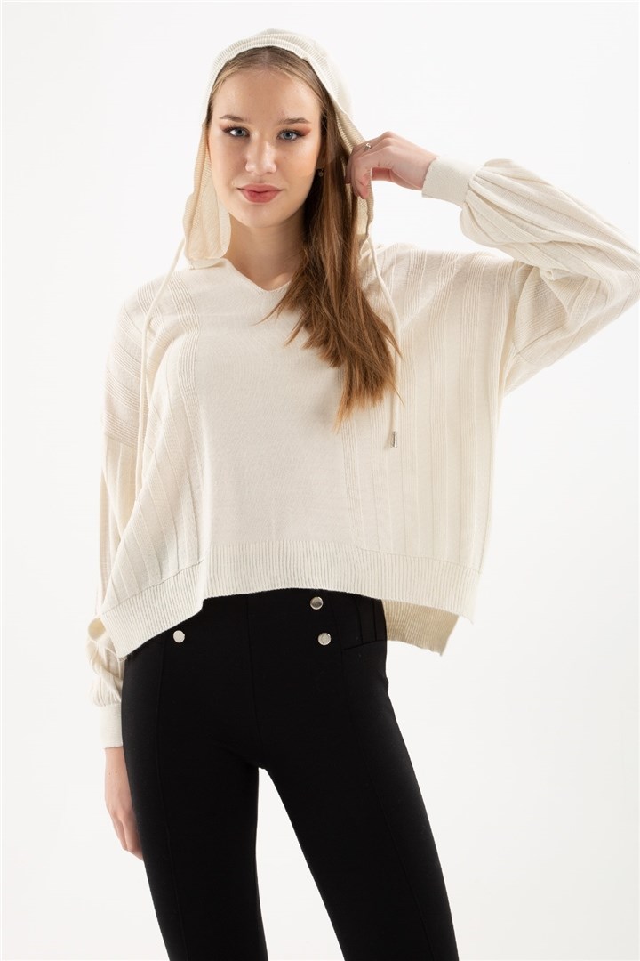 Fashion Friends Kadın Kazak 22K0267K1 Bej / Beige