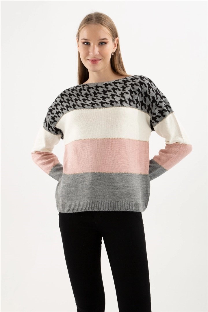 Fashion Friends Kadın Kazak 22K0508K1 Antrasit / Anthracite