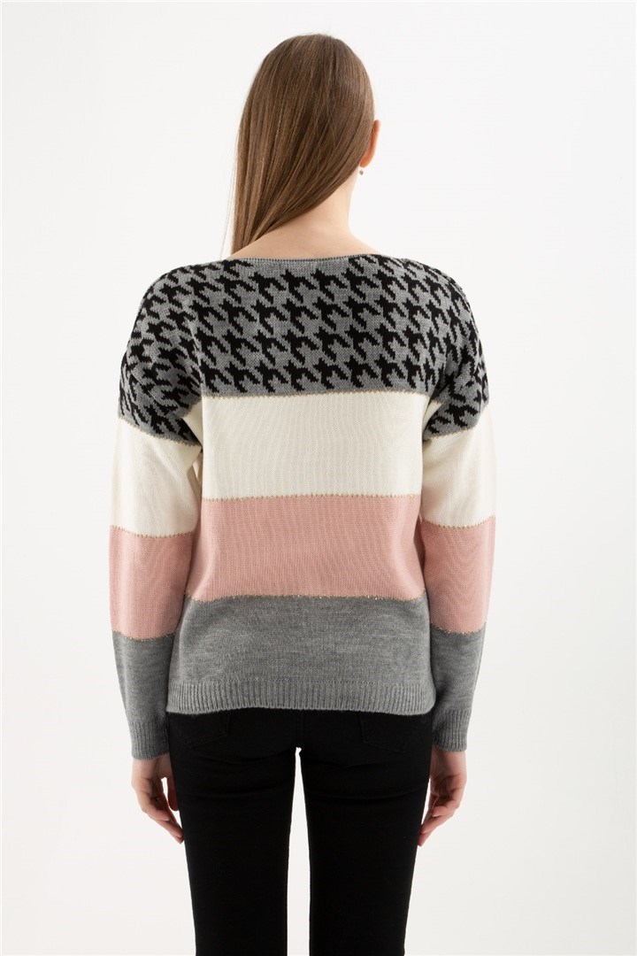 Fashion Friends Kadın Kazak 22K0508K1 Antrasit / Anthracite