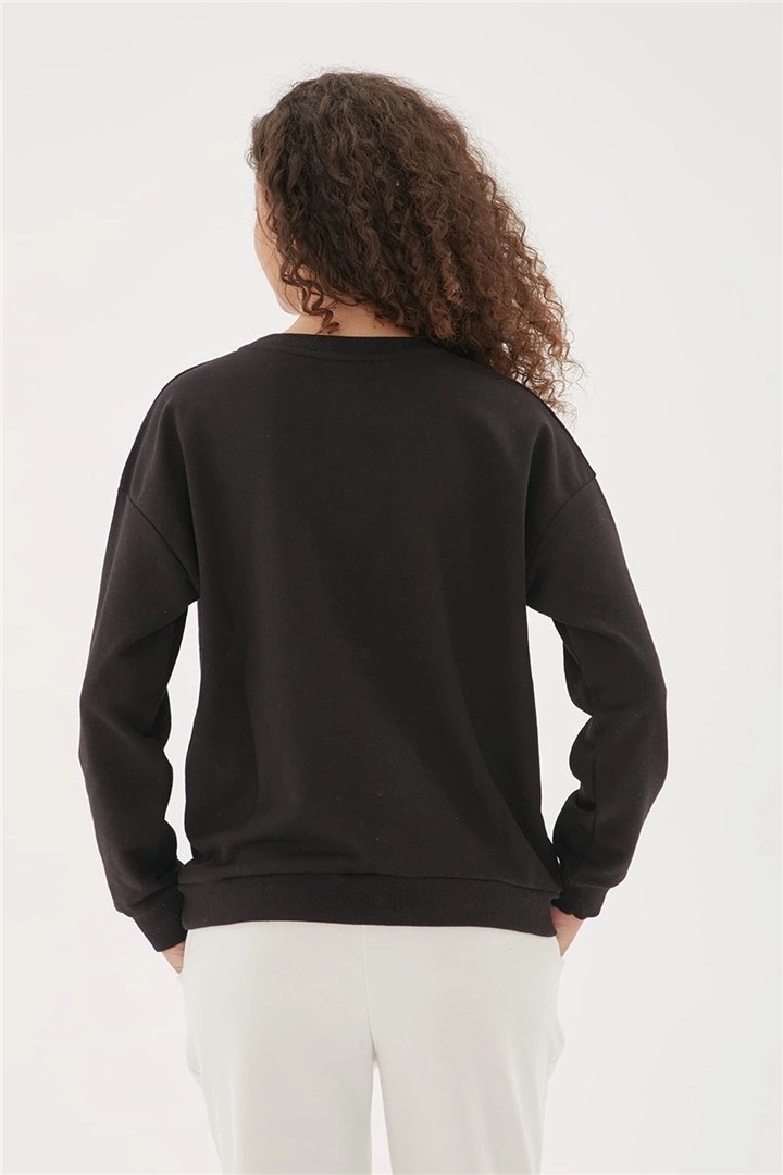 Fashion Friends Kadın S-Shirt 22K0572K1 Siyah / Black