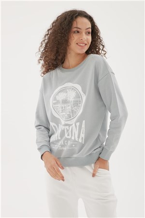 Fashion Friends Kadın S-Shirt 22K0576K1 Gri