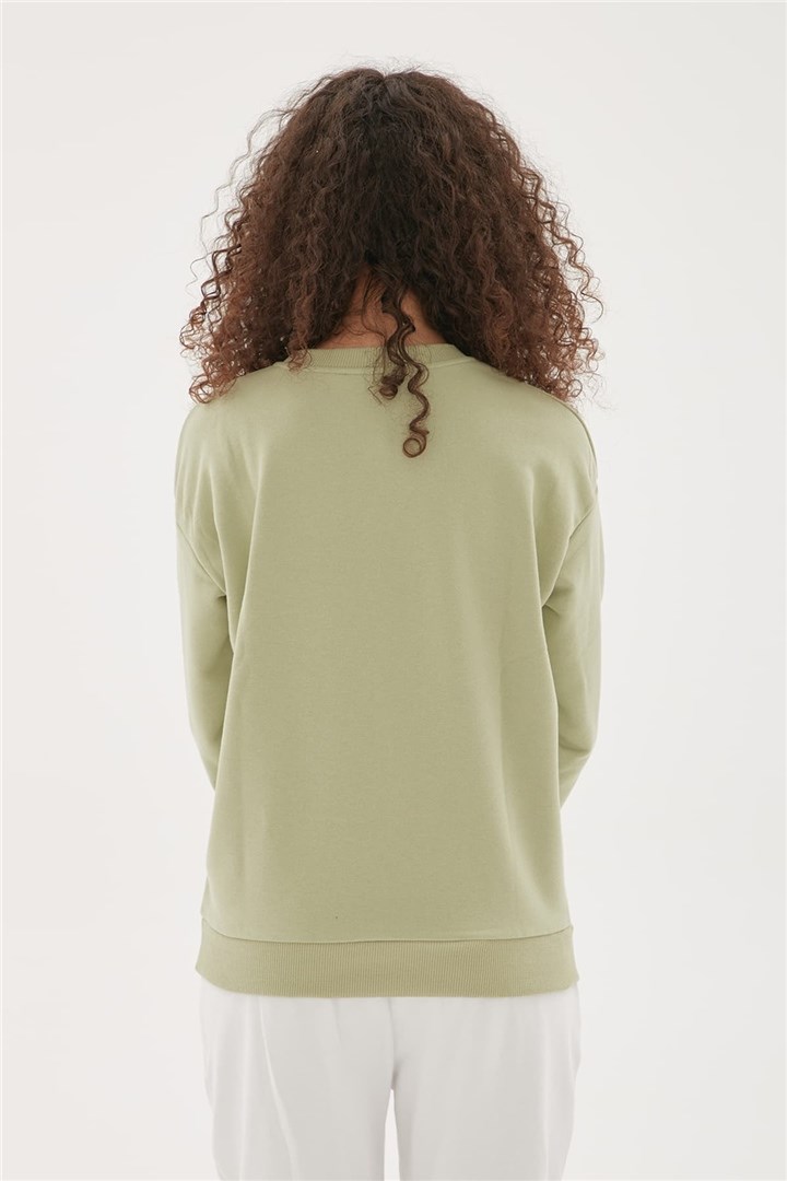 Fashion Friends Kadın S-Shirt 22K0577K1 Çağla