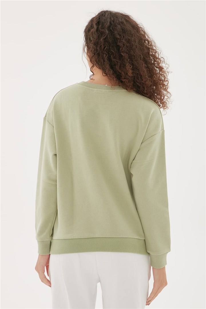Fashion Friends Kadın S-Shirt 22K0578K1 Çağla