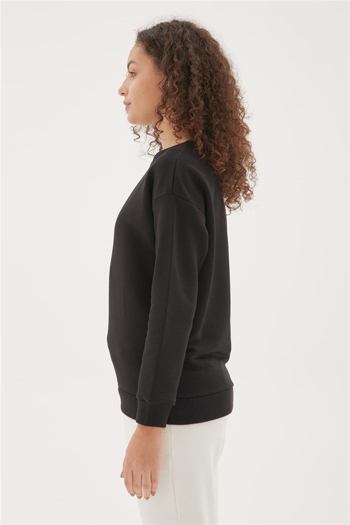Fashion Friends Kadın S-Shirt 22K0580K1 Siyah / Black