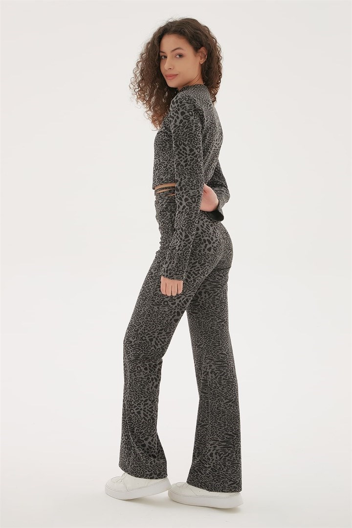 Fashion Friends Kadın Pantolon 22k0585k1 Leopar Desenli / Leopard Printed