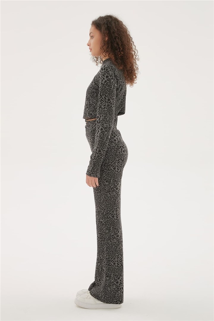 Fashion Friends Kadın Bluz 22k0586k1 Leopar Desenli / Leopard Printed