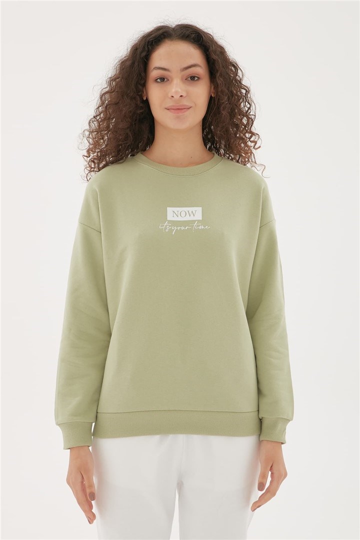 Fashion Friends Kadın S-Shirt 22K0841K1 Çağla