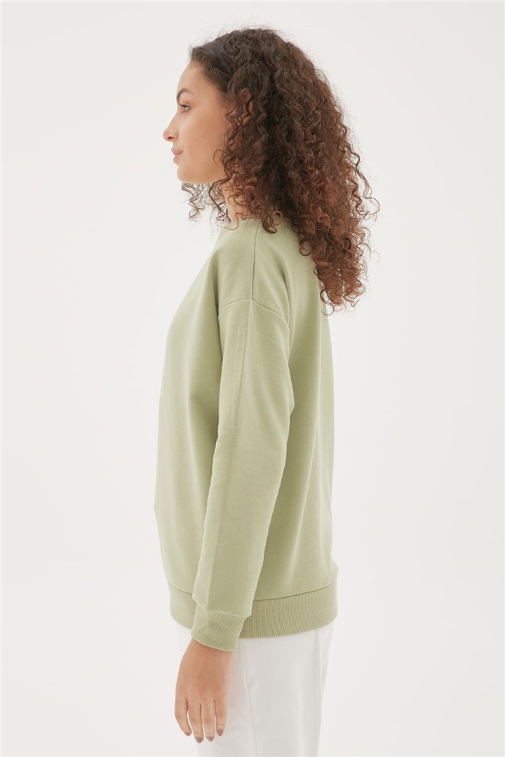 Fashion Friends Kadın S-Shirt 22K0841K1 Çağla