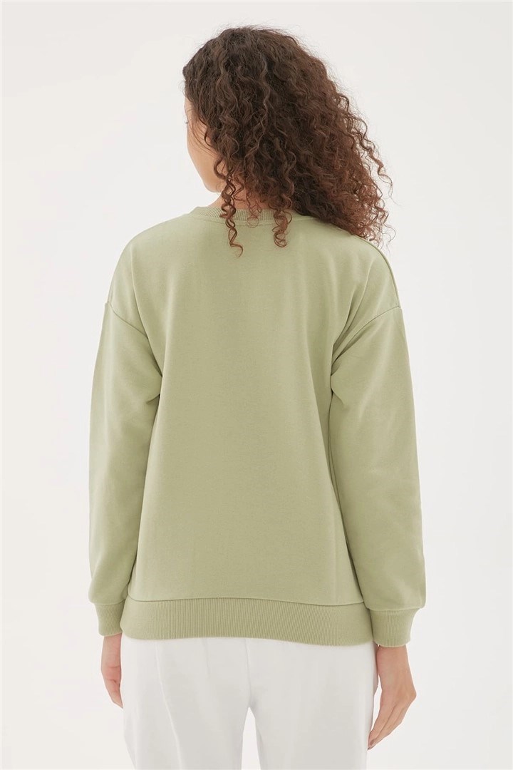 Fashion Friends Kadın S-Shirt 22K0841K1 Çağla