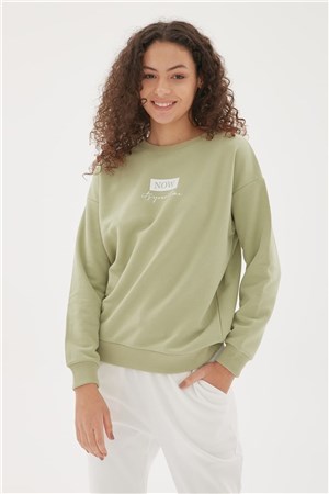 Fashion Friends Kadın S-Shirt 22K0841K1 Çağla