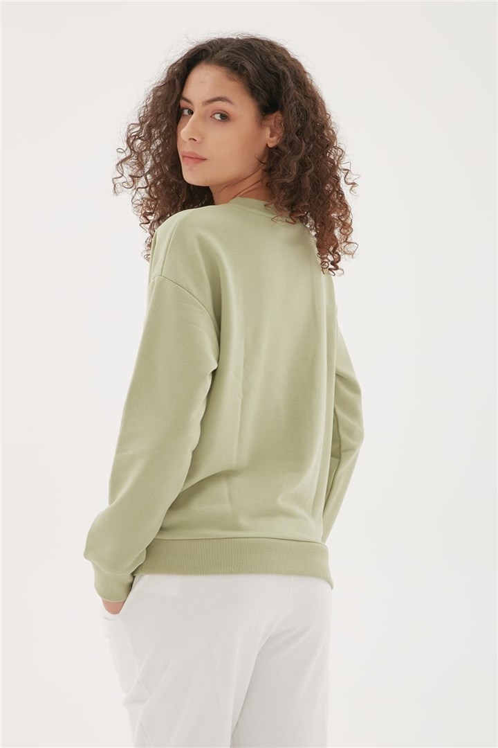 Fashion Friends Kadın S-Shirt 22K0845K1 Çağla