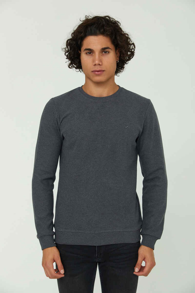 Cazador Erkek S-Shirt 22KCEEO05620 Antrasıt