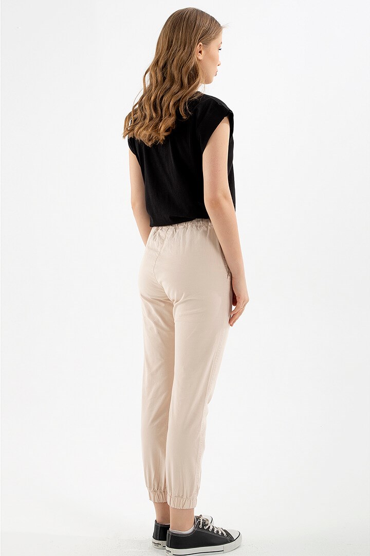 Fashion Friends Kadın Pantolon 22Y0009K1 Bej / Beige