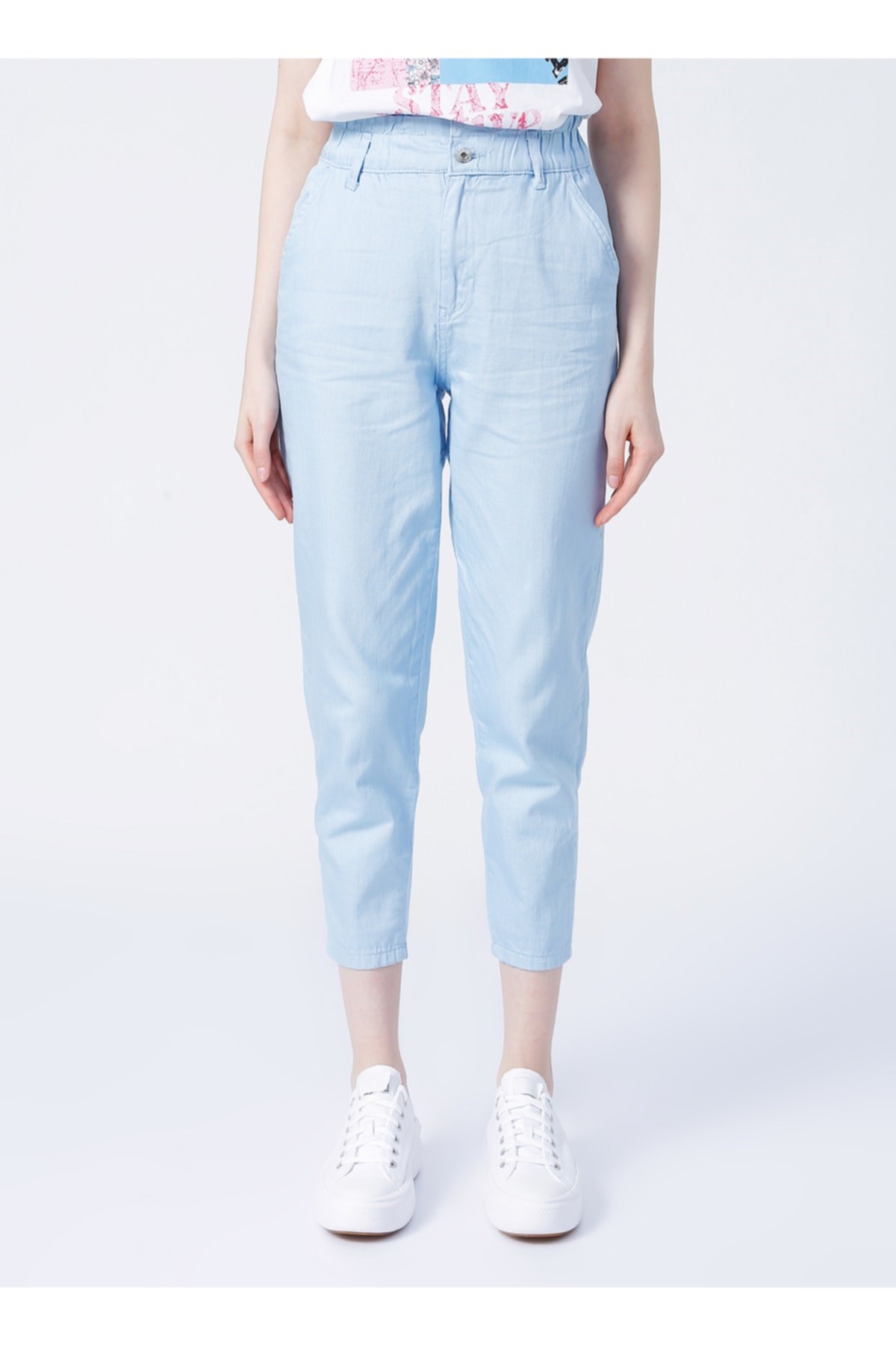 Fashion Friends Kadın Pantolon 22Y0031K1 Mavi / Blue