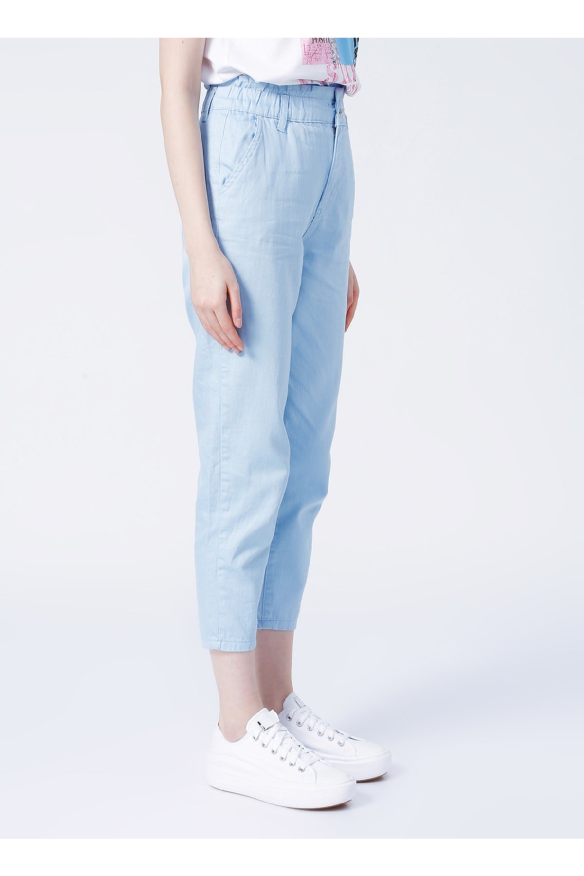 Fashion Friends Kadın Pantolon 22Y0031K1 Mavi / Blue