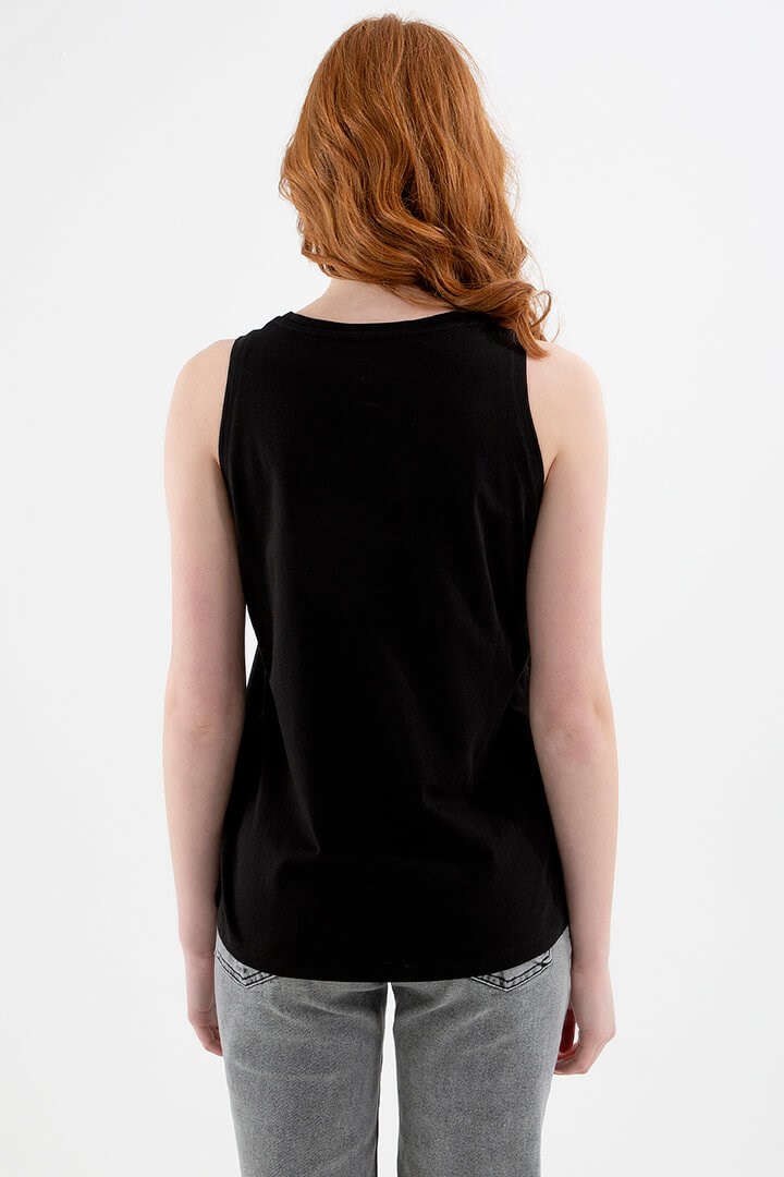 Fashion Friends Kadın Atlet 22Y0157K1 Siyah / Black