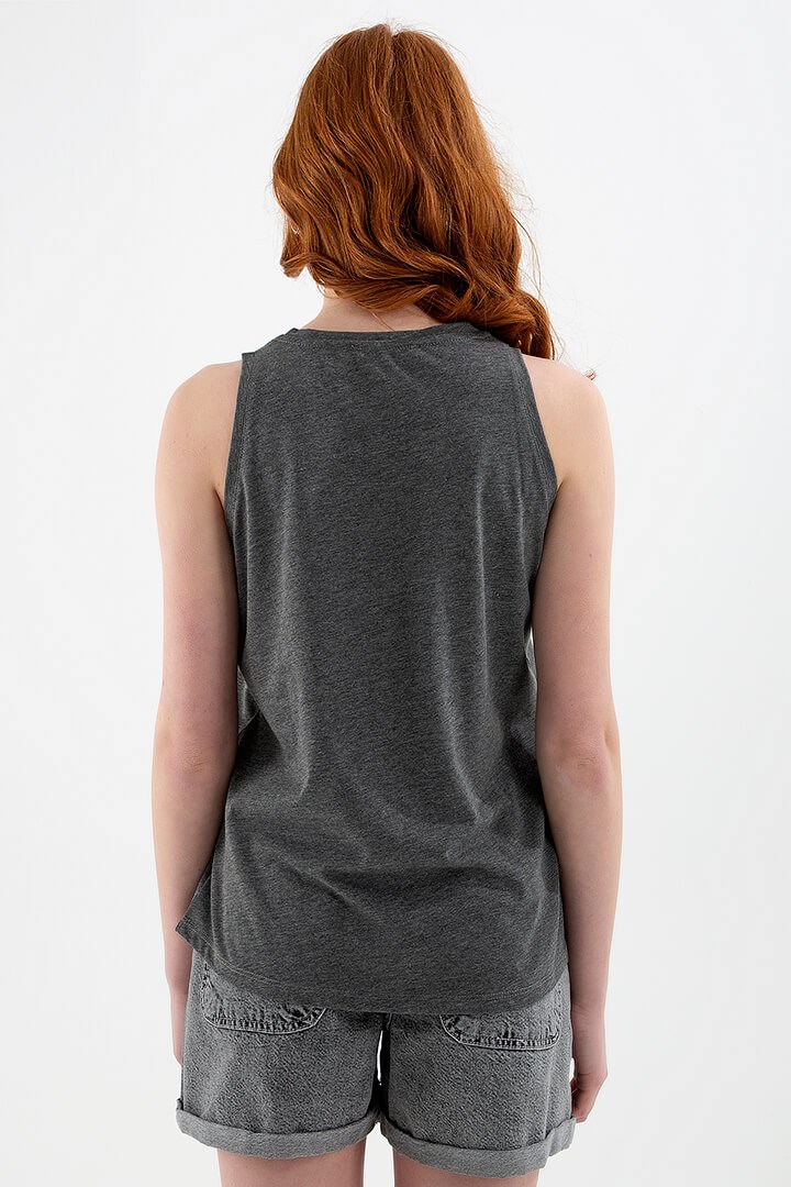 Fashion Friends Kadın Atlet 22Y0168K1 Antrasit / Anthracite