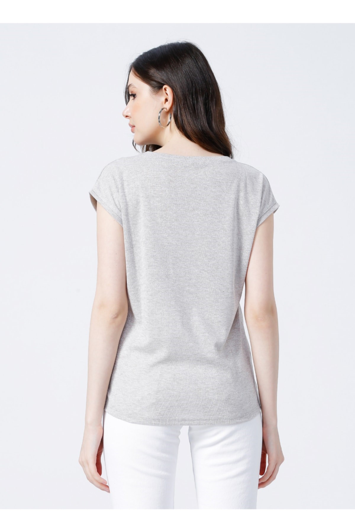Fashion Friends Kadın T-Shirt 22Y0202K1 Pudra / Powder