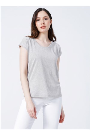 Fashion Friends Kadın T-Shirt 22Y0202K1 Pudra / Powder