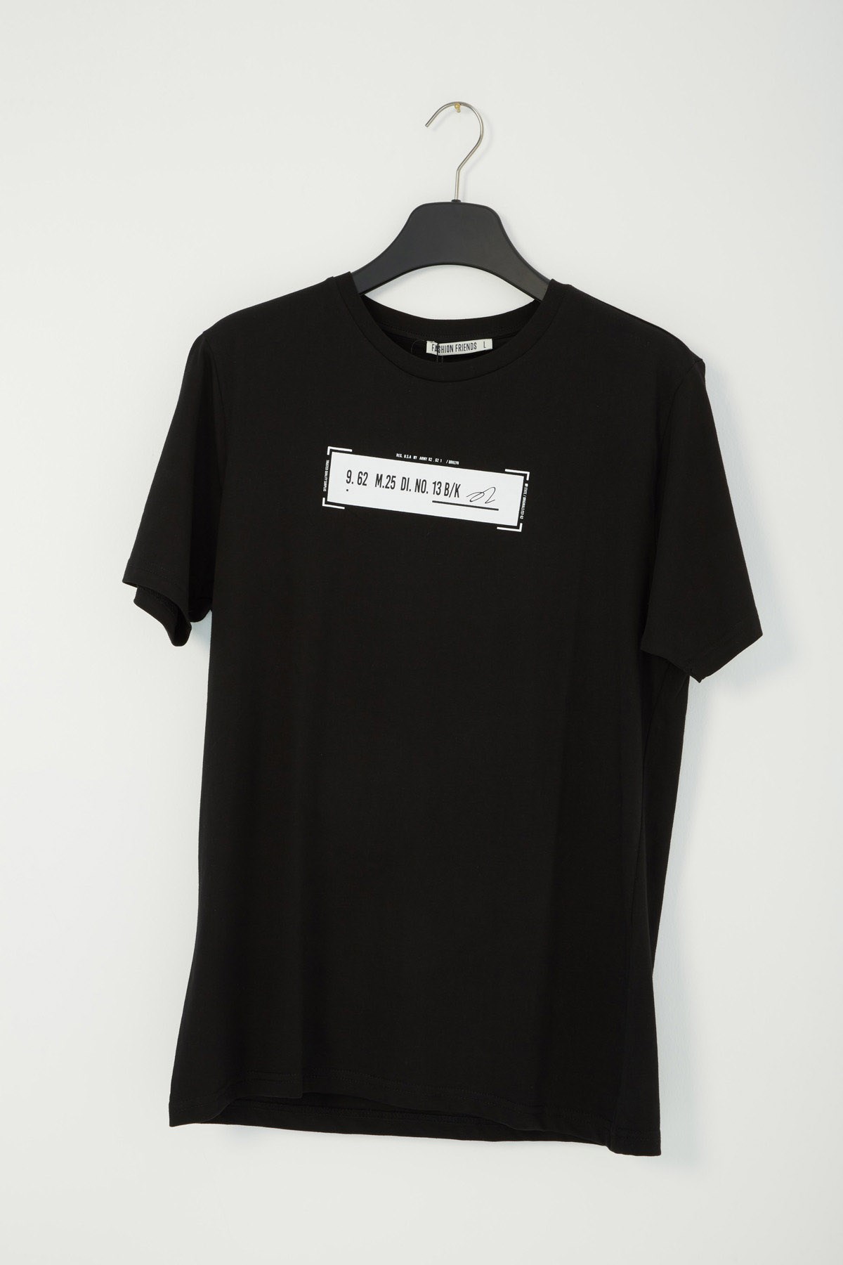 Fashion Friends Erkek T-Shirt 22Y0207E1 Siyah / Black