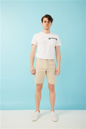 Fashion Friends Erkek Şort 22Y0267E1 Bej / Beige