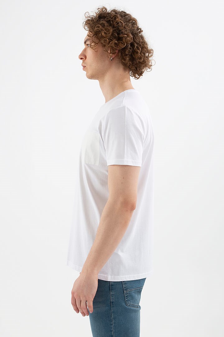 Fashion Friends Erkek T-Shirt 22Y0280E1 Beyaz / White