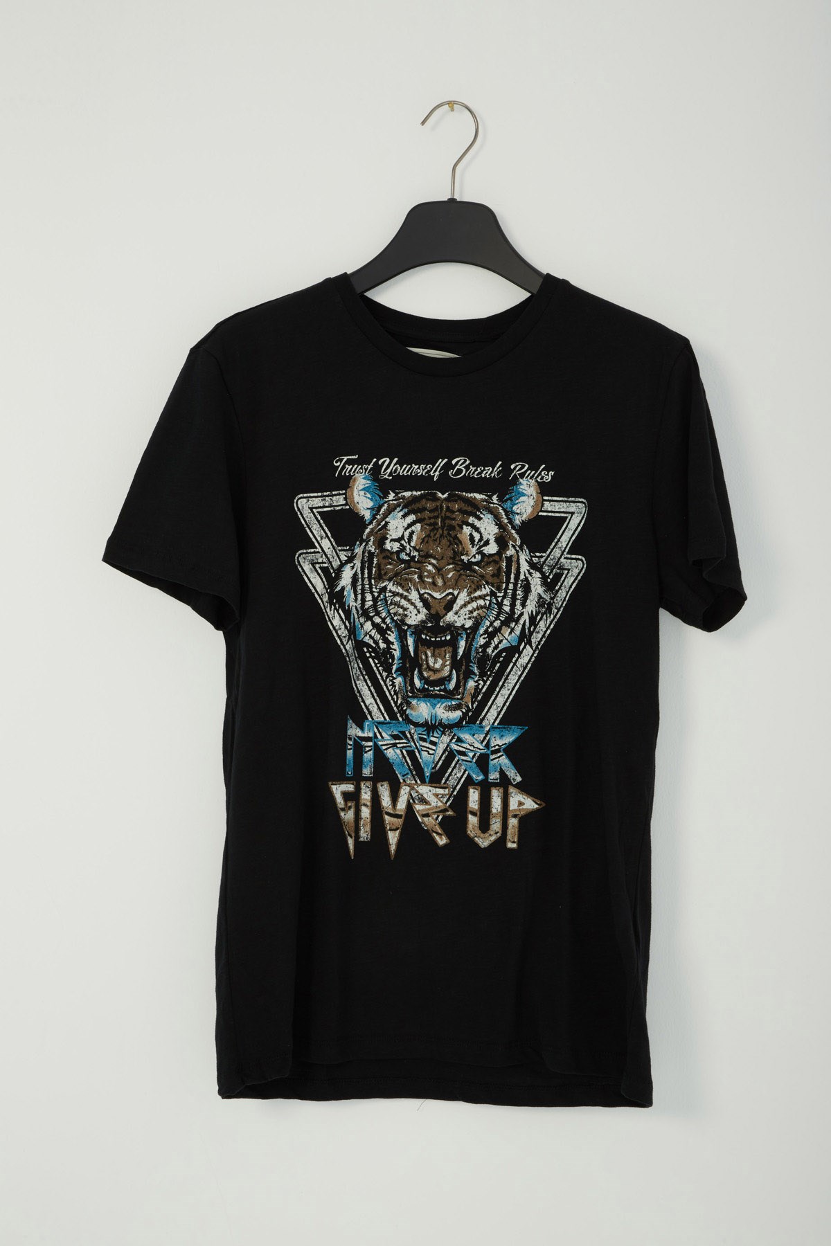 Fashion Friends Erkek T-Shirt 22Y0319E1 Siyah / Black