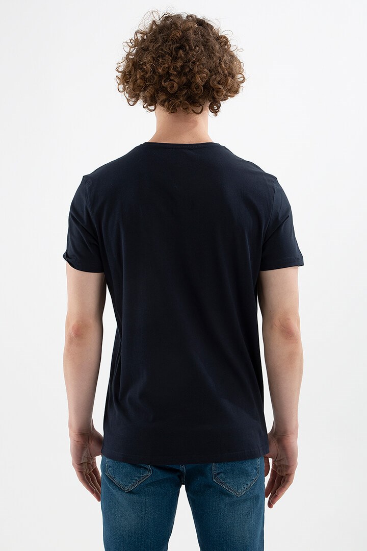 Fashion Friends Erkek T-Shirt 22Y0331E1 Lacivert / Navy